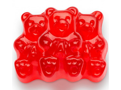 Wild Cherry Gummi Bears 4/5lb